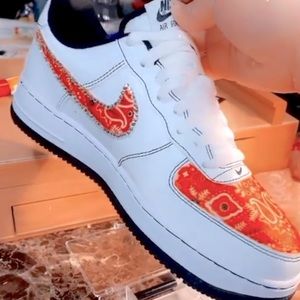 Nike customized air force ones
